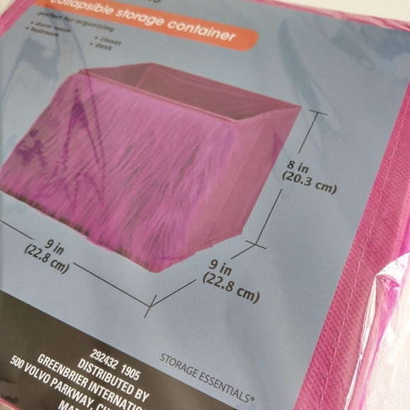 Essentials, Collapsible Storage Container, NEW - Picture 2 of 4